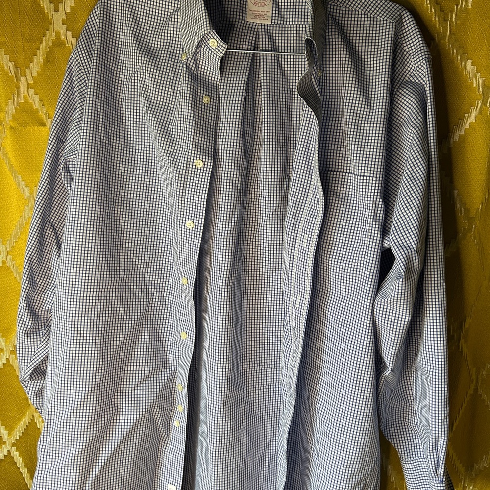 Brooks Brothers Blue Casual Button Down Shirt